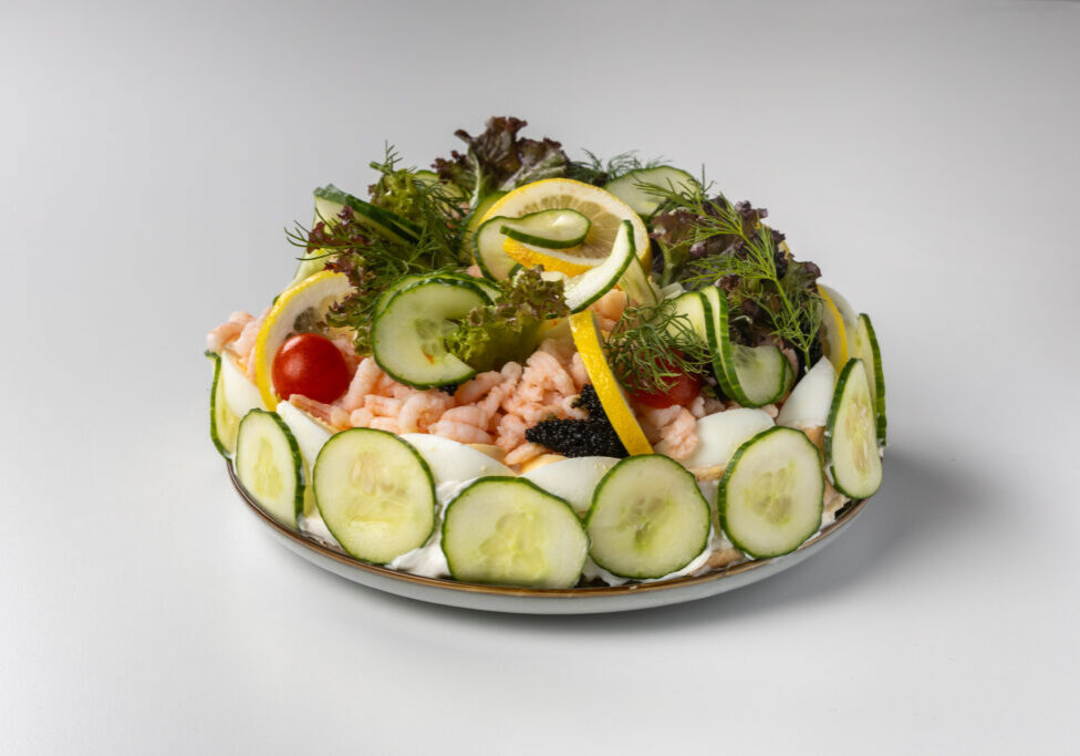 Smörgåstårta Räkor, 8 Portioner