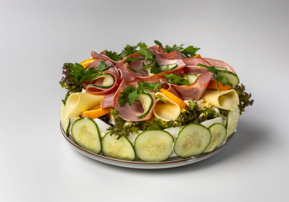 Smörgåstårta Ost & Skinka, 8 Portioner